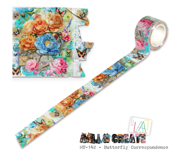 Butterfly Correspondance Layer it Up Washi Tape
